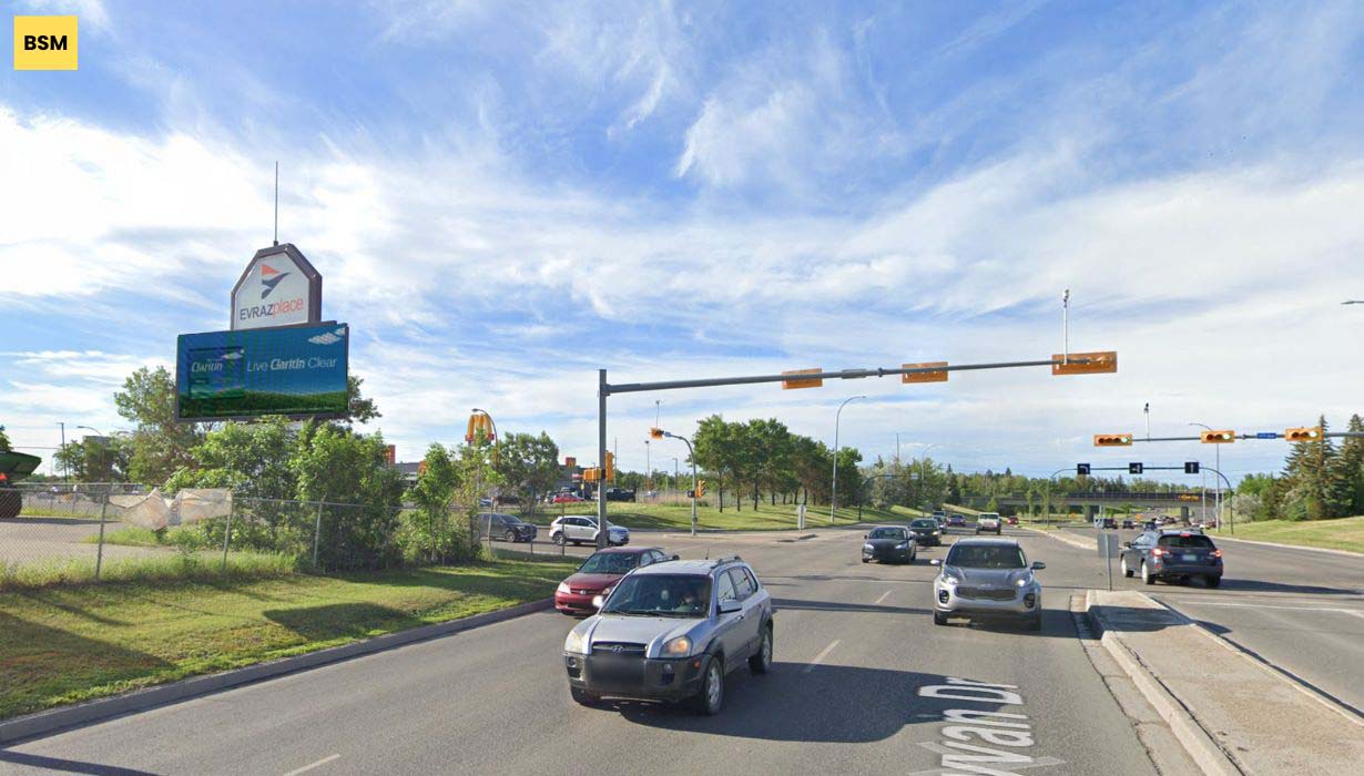 Lewvan Drive & 11 Ave Regina, SK (Brandt Centre)<br/>(Facing North & South)