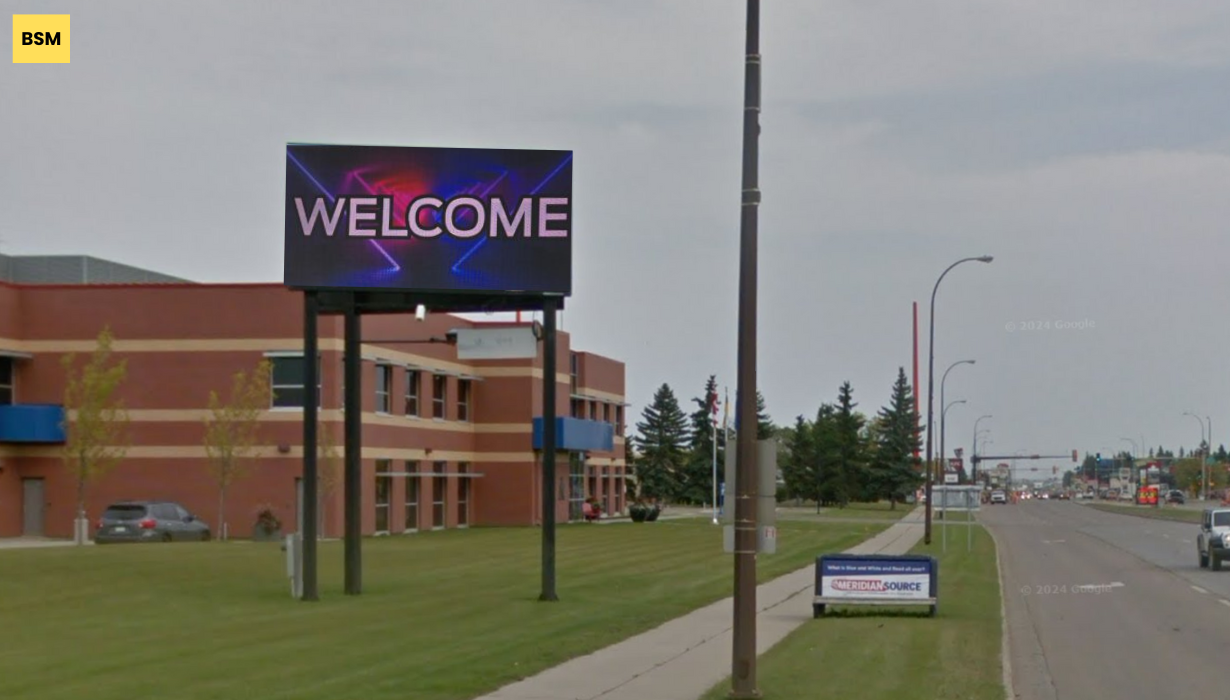 Highway 16 & 52nd Ave Lloydminster, AB<br/>(Facing West)